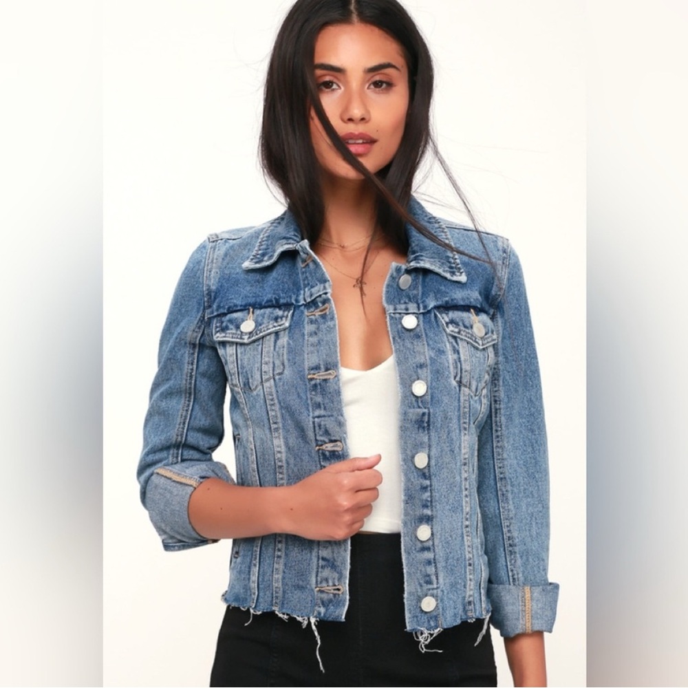 Blank NYC Trucker Jacket‎ in Low Rider.